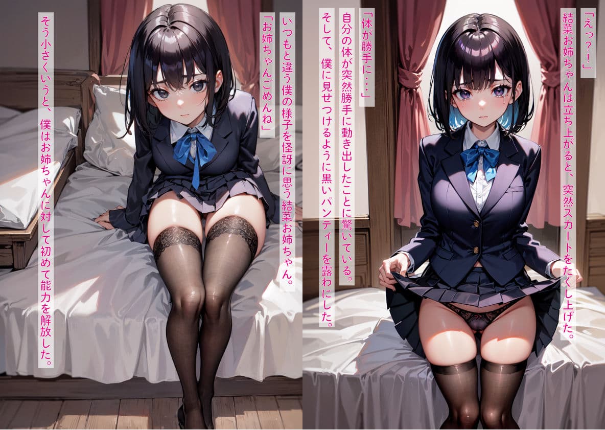 ［NTR］大好きな姉が隣に住む幼馴染みと恋仲になったので、嫉妬した僕が異能力で寝取った話 サンプル画像 4