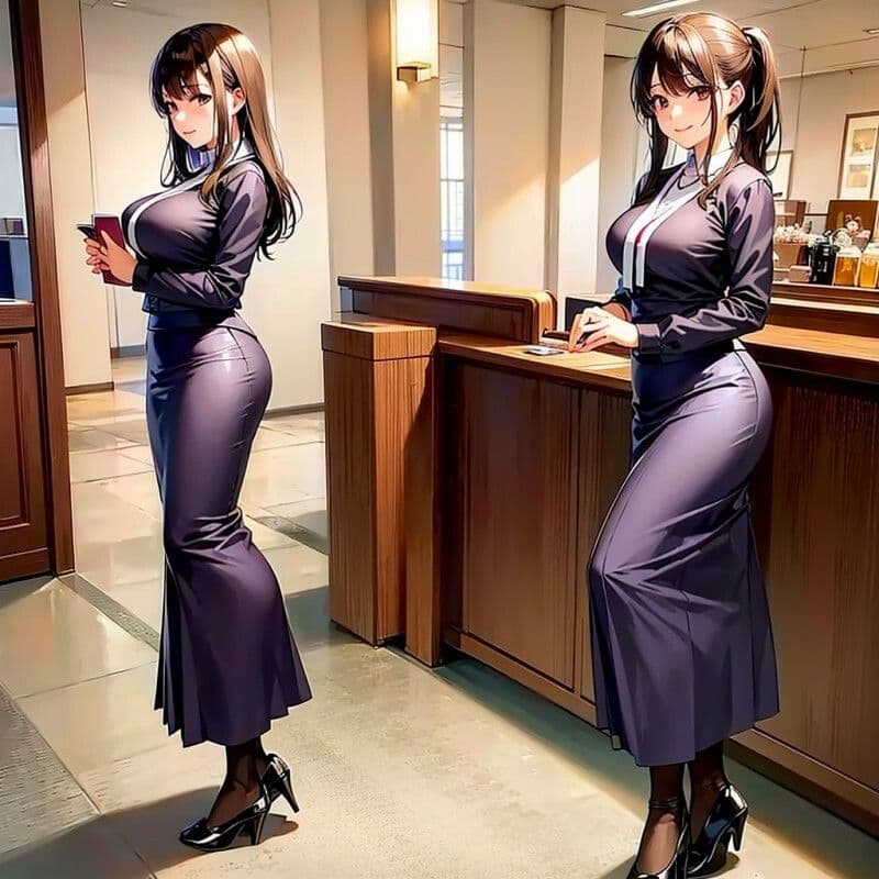 キャビンアテンダントの一日 サンプル画像 5