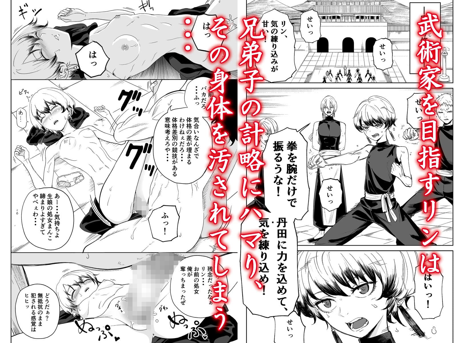 房中術〜武術家少女が堕ちるまで〜 サンプル画像 1