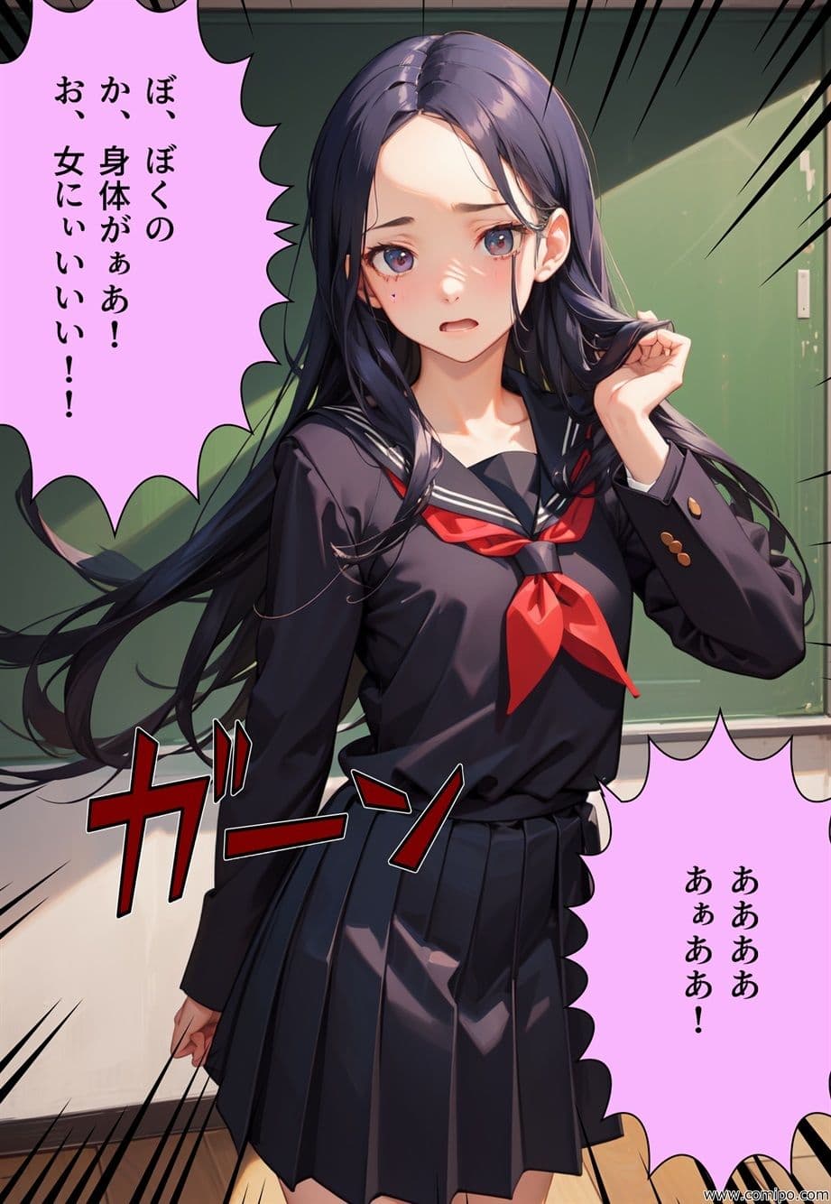 真・正義戦士ジャスティス・ボーイ 完全版 第1話「怪人・かもめ男とセーラー服」 サンプル画像 3