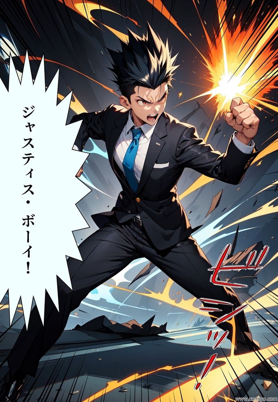 真・正義戦士ジャスティス・ボーイ 完全版 第2話「怪人・白鳥男とチュチュ」 サンプル画像 9