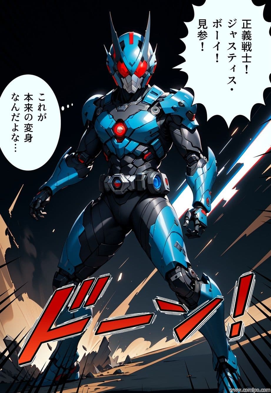 真・正義戦士ジャスティス・ボーイ 完全版 第2話「怪人・白鳥男とチュチュ」 サンプル画像 10