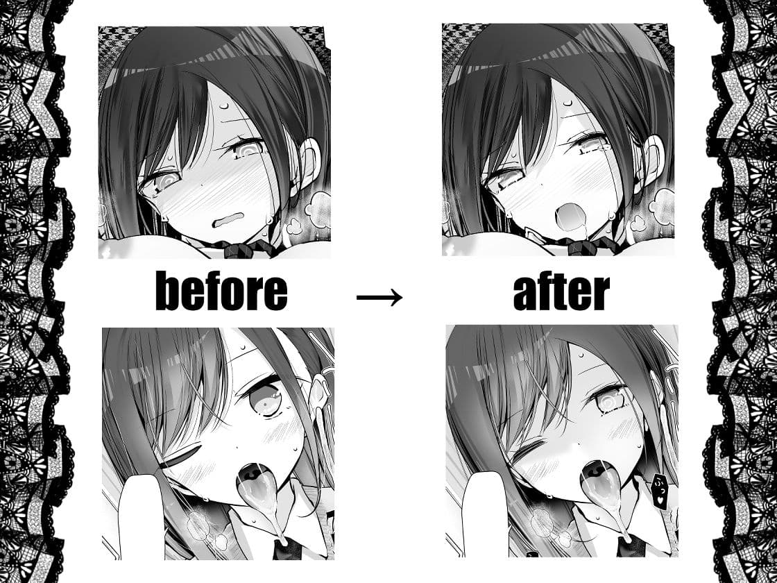 通勤道中であの娘がみだらな行為をしてくるまとめ話 サンプル画像 8