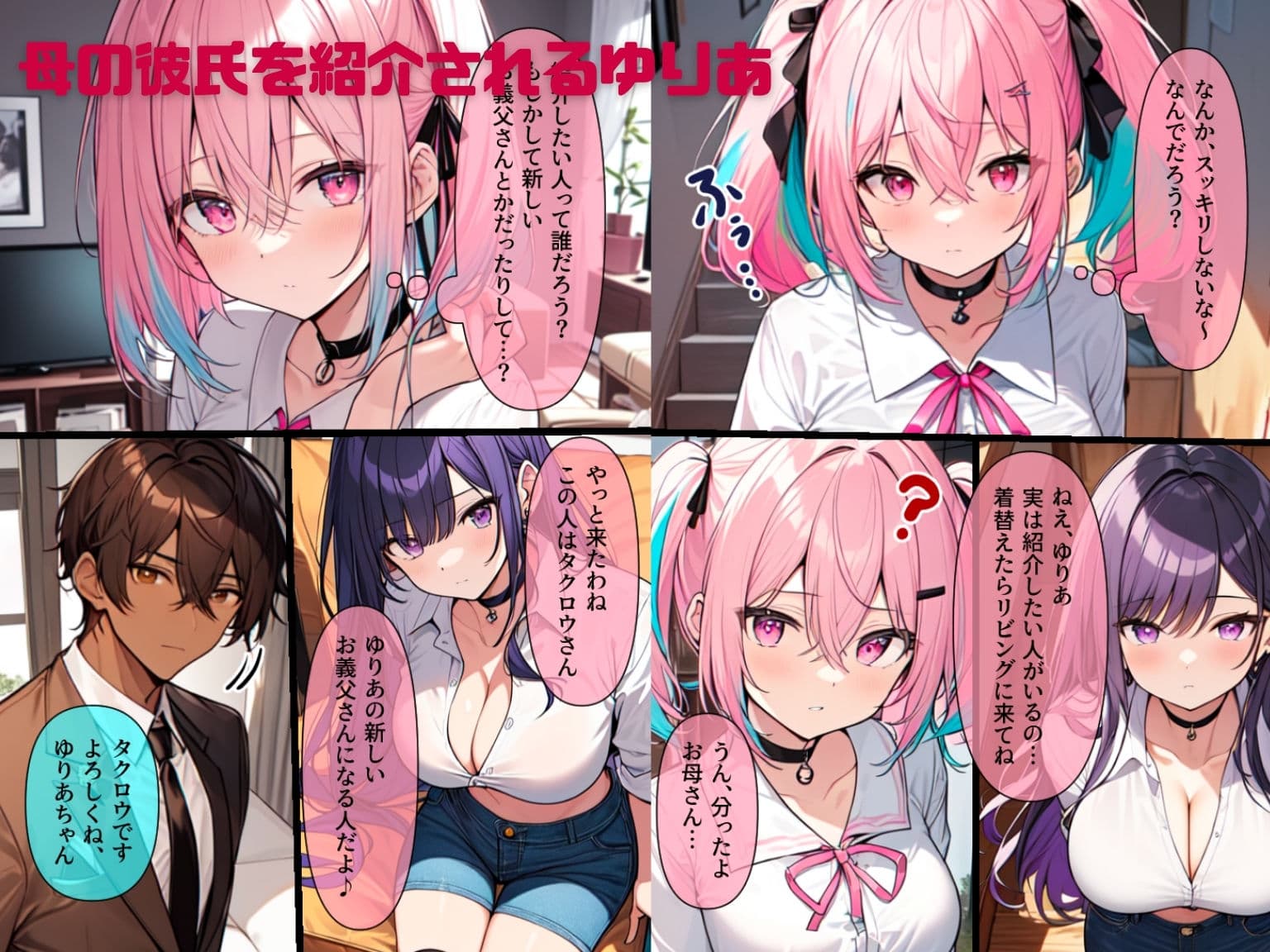 無表情むっつりギャルJK2〜メス堕ちさせて俺のモノにできたと思ってたら何時の間に義父に寝取られてました サンプル画像 3