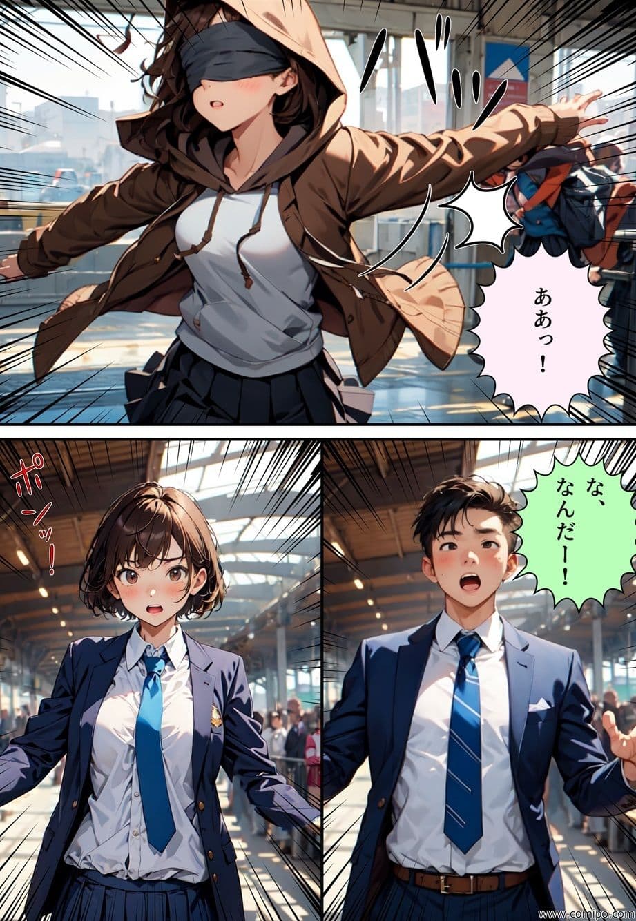 真・正義戦士ジャスティス・ボーイ 完全版 第3巻 「怪人・カモシカ娘とJK制服」 サンプル画像 9