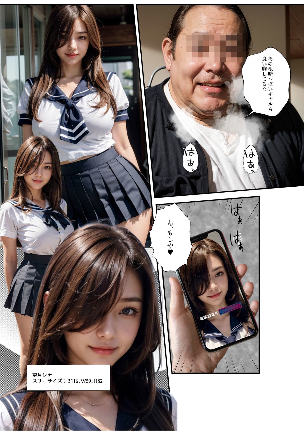 催◯リベンジ！美人巨乳を強●操作＃4 ゆるふわギャル望月レナ サンプル画像 3