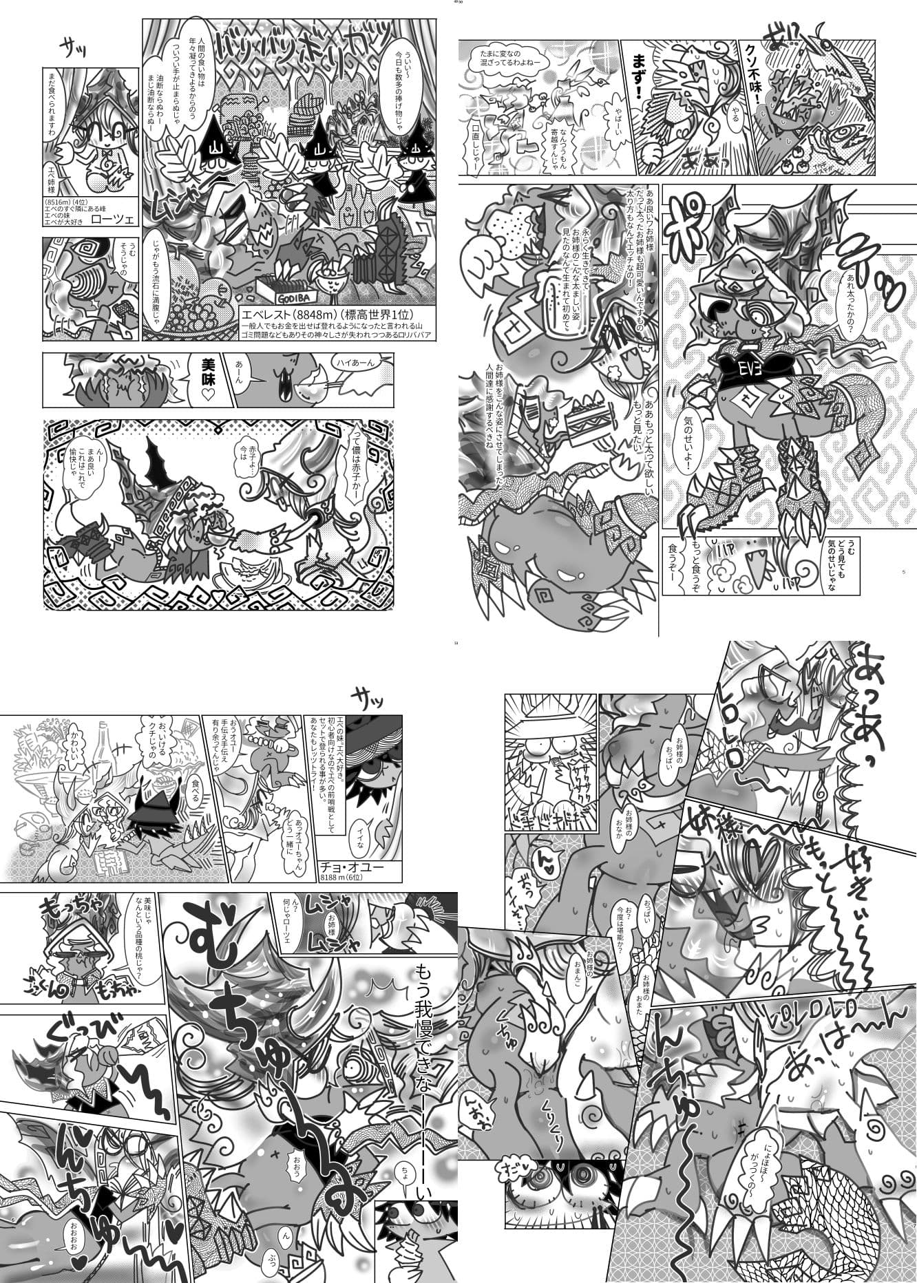 メスケモ肥満化合同誌ぴっちり衣装特集号 サンプル画像 4