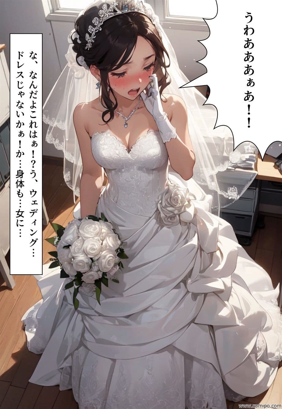 あこがれの先生 強●女体化＆女装の日々 サンプル画像 6