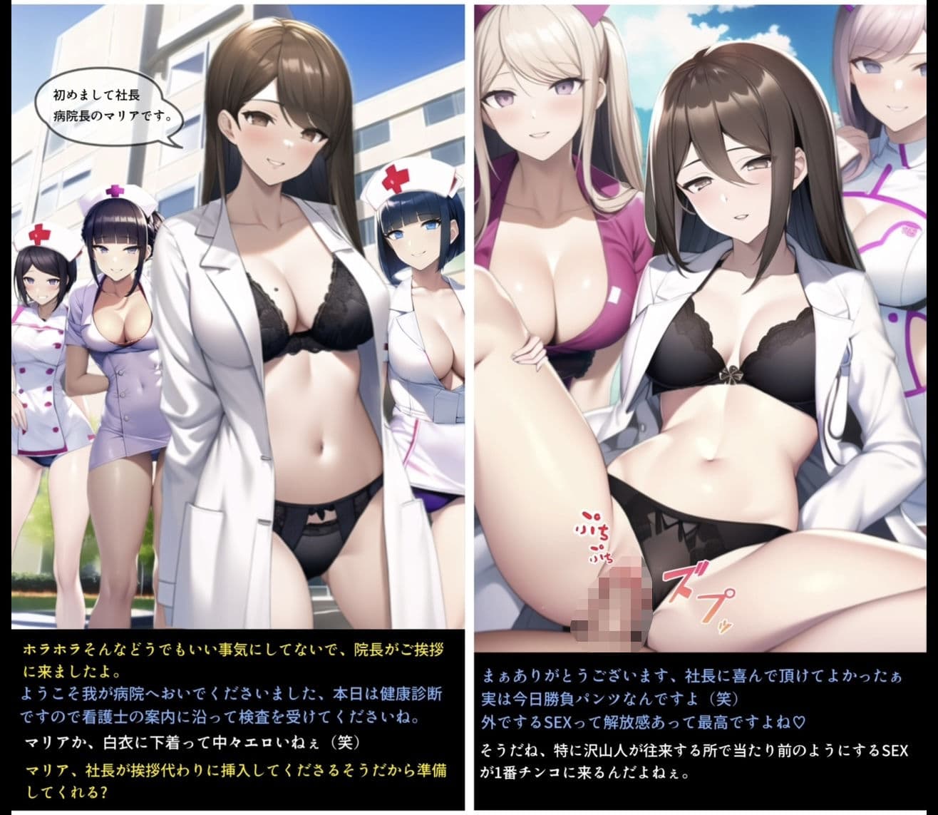 テンプレチート能力で世界を支配した男の後日談 病院編 サンプル画像 5