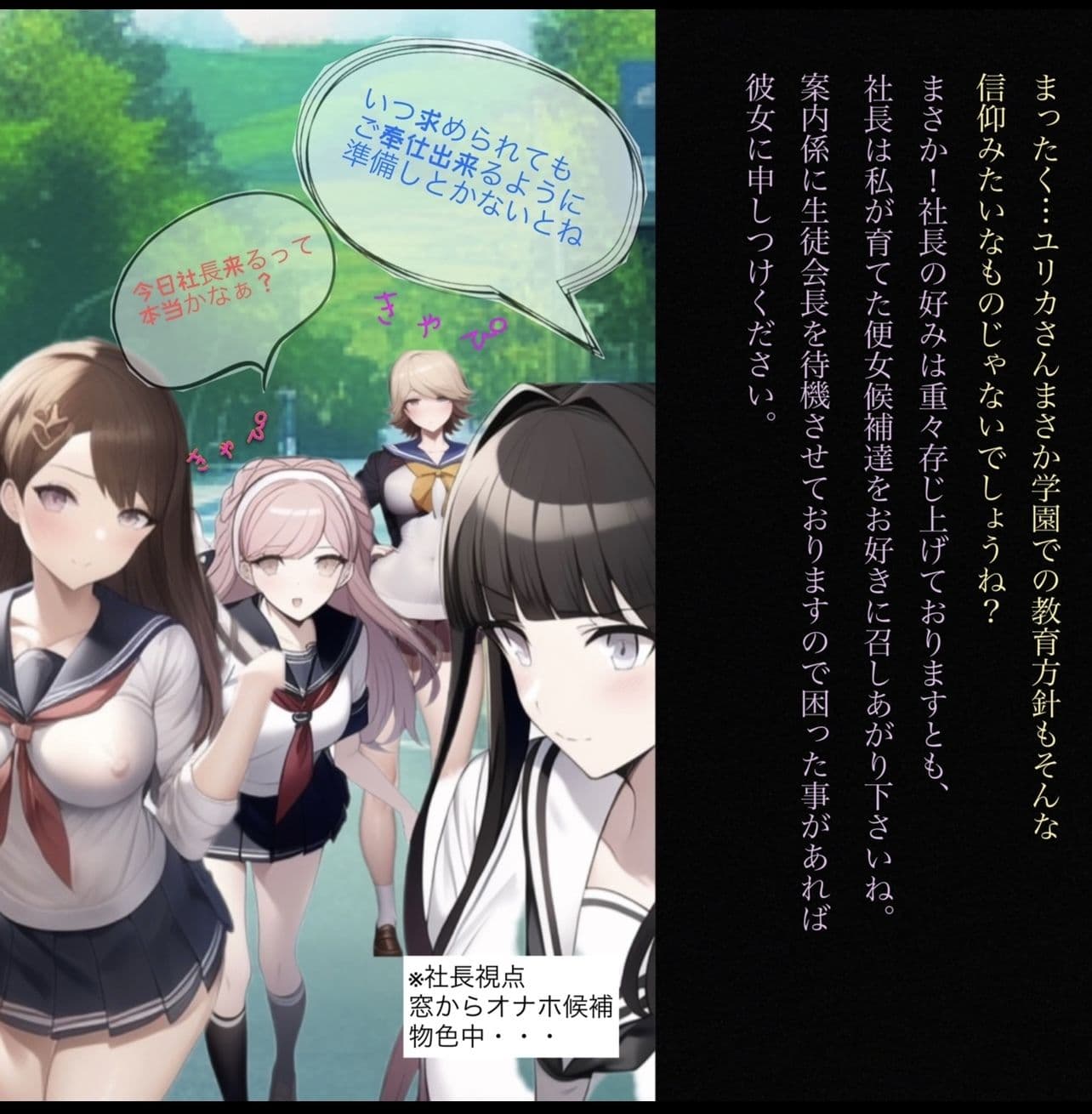 社長の欲望ぶち撒け漫遊記 学園編 サンプル画像 5