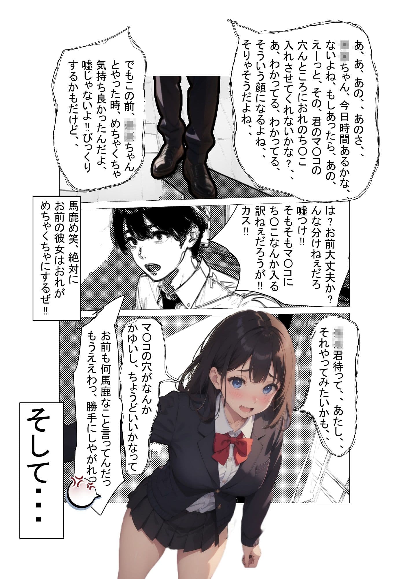 セッ〇スが生まれた日2 〜 セッ〇スの概念がない世界でやりまくったら、腹の中から人間が出てきて、政府も医者も大騒動〜 第2話 〜あいつの彼女に中〇し〜 サンプル画像 3