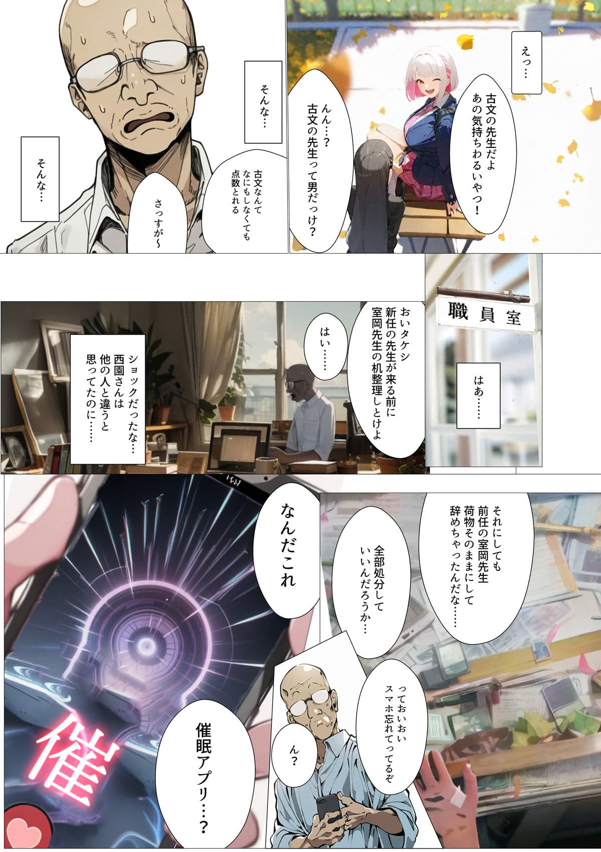 催◯リベンジ！クールで静かな爆乳お嬢様がさえないチビガリ教師の専属マンコ化する3日間 サンプル画像 5