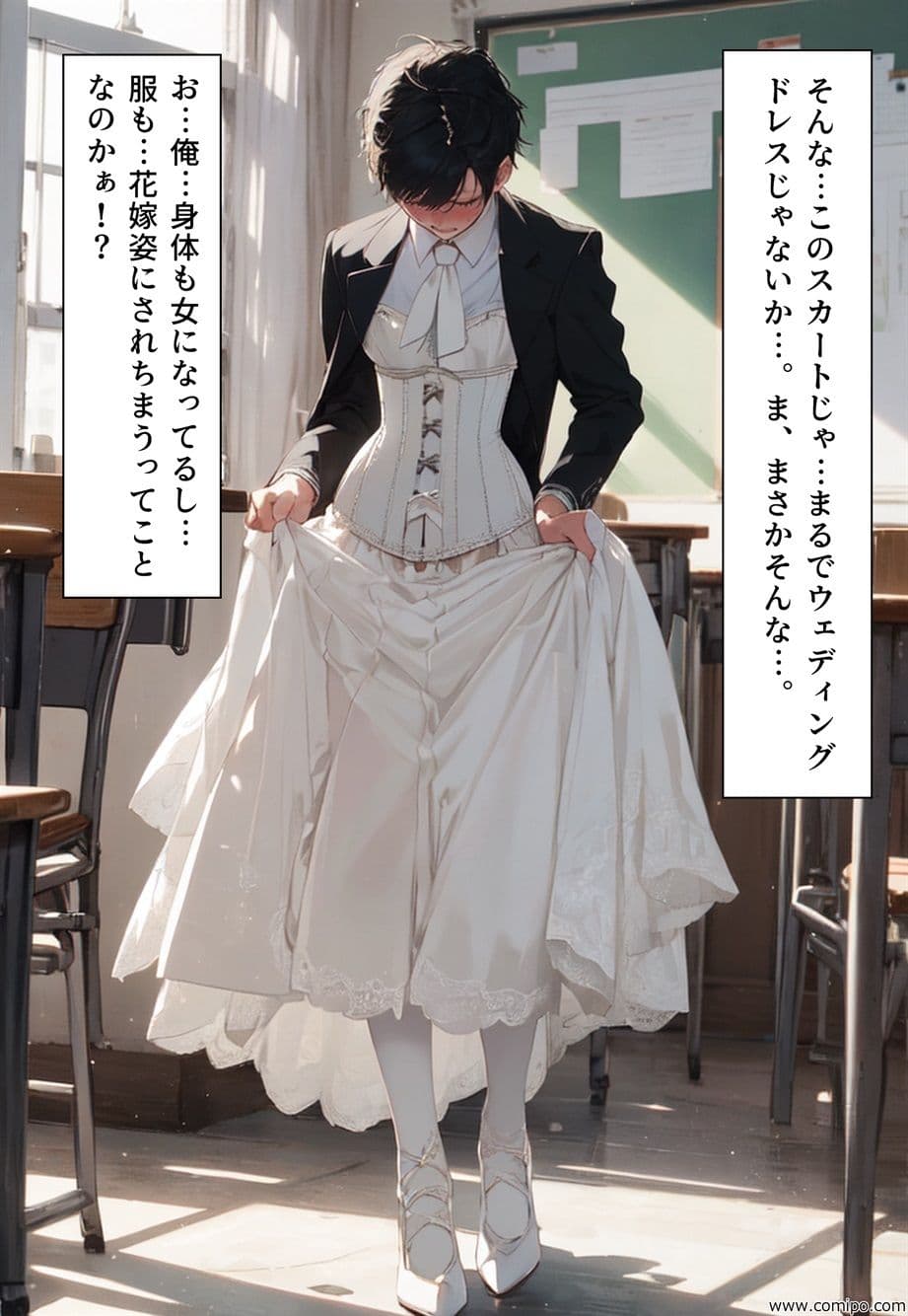 エイト・チャンス オレたちは女にされ「花嫁」にされた サンプル画像 5