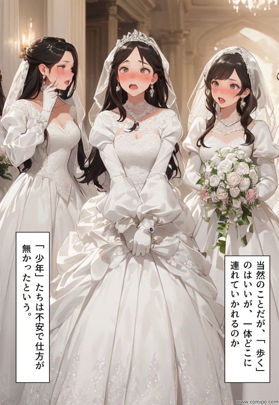 エイト・チャンス オレたちは女にされ「花嫁」にされた サンプル画像 10