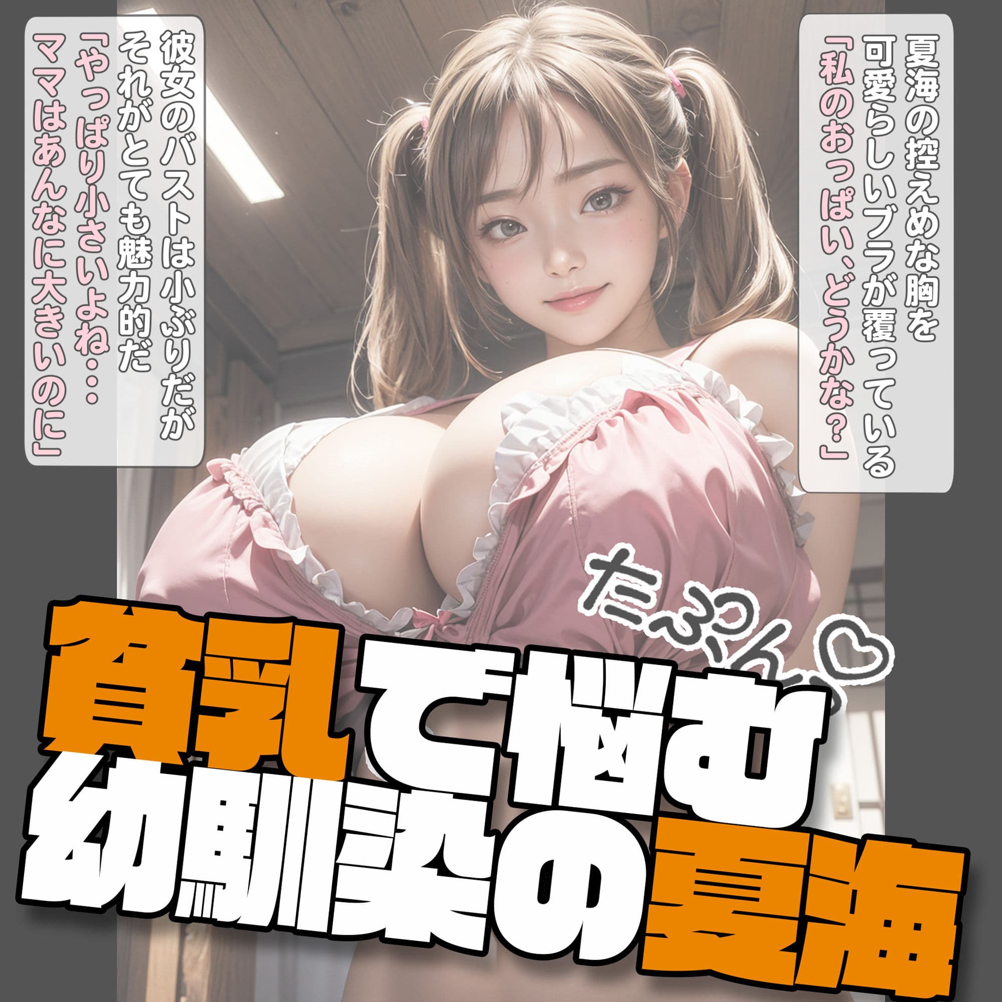 πバース・貧乳幼馴染の巨乳母 サンプル画像 3