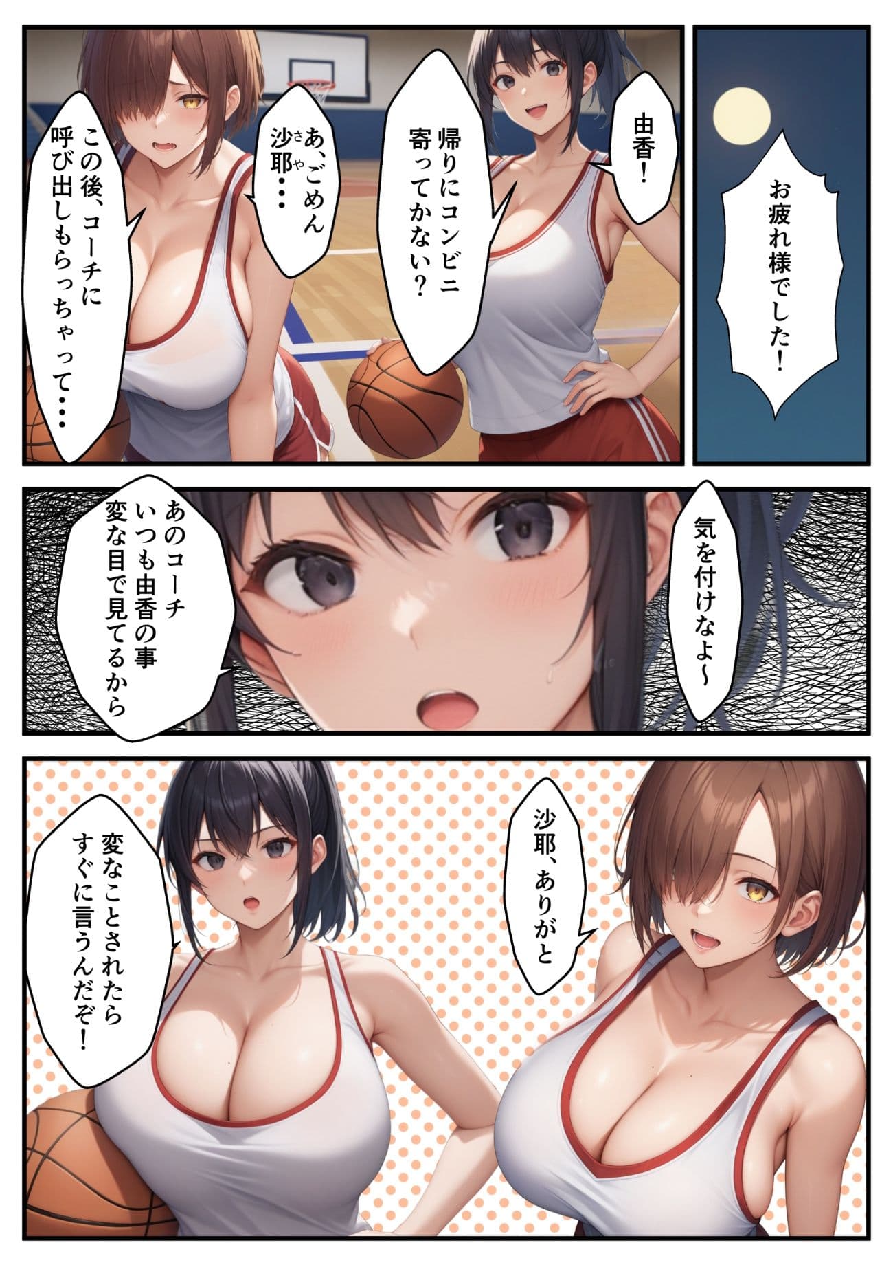 幼馴染のバスケ女子が寝取られる話 サンプル画像 5