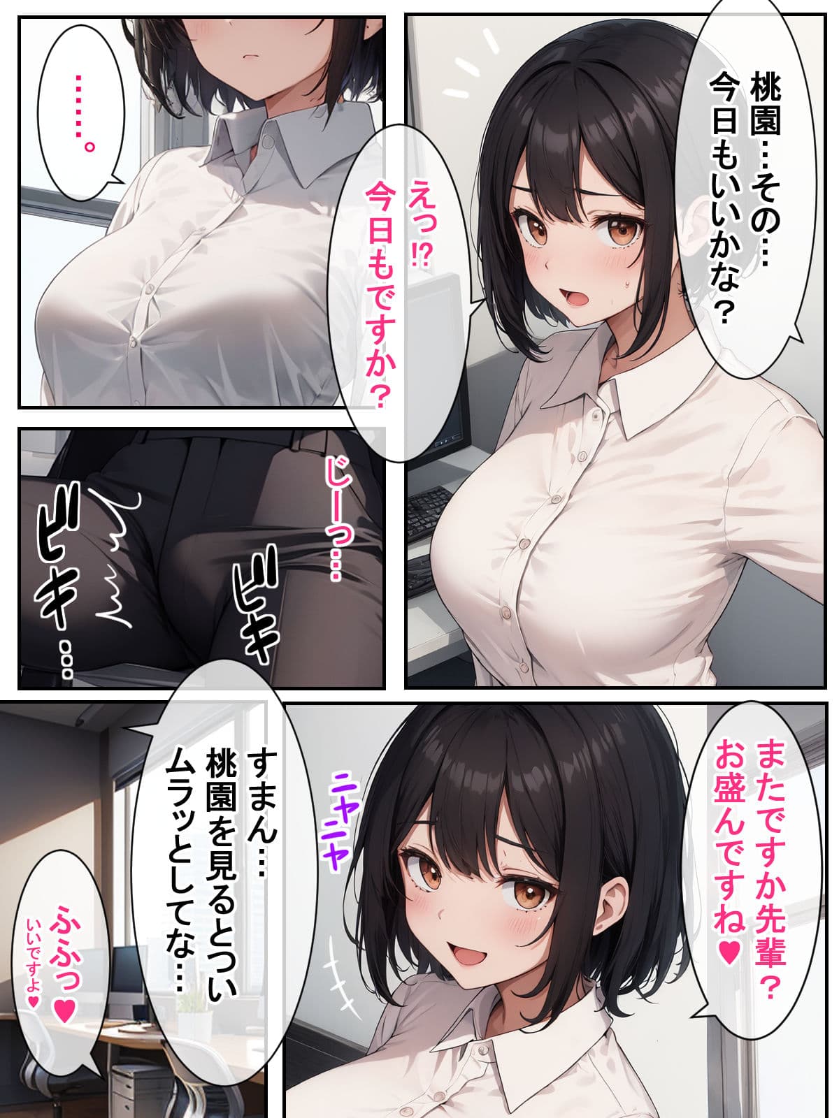 「セックス休暇」を取得して会社の後輩・同僚とヤリまくった結果 サンプル画像 5