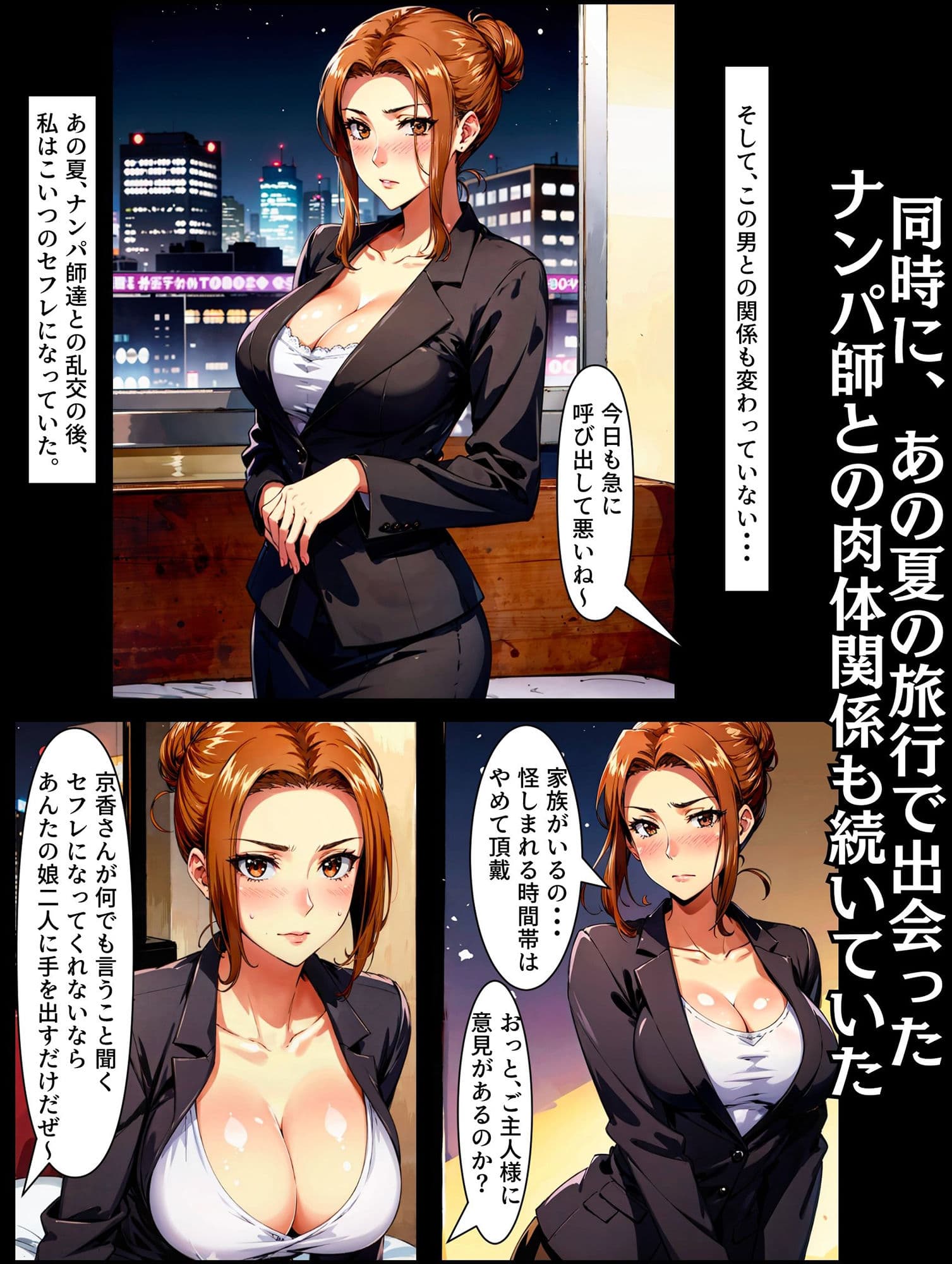 橘さん家ノ寝取られ事情〜橘京香、メス堕ち肉便器化計画 サンプル画像 2