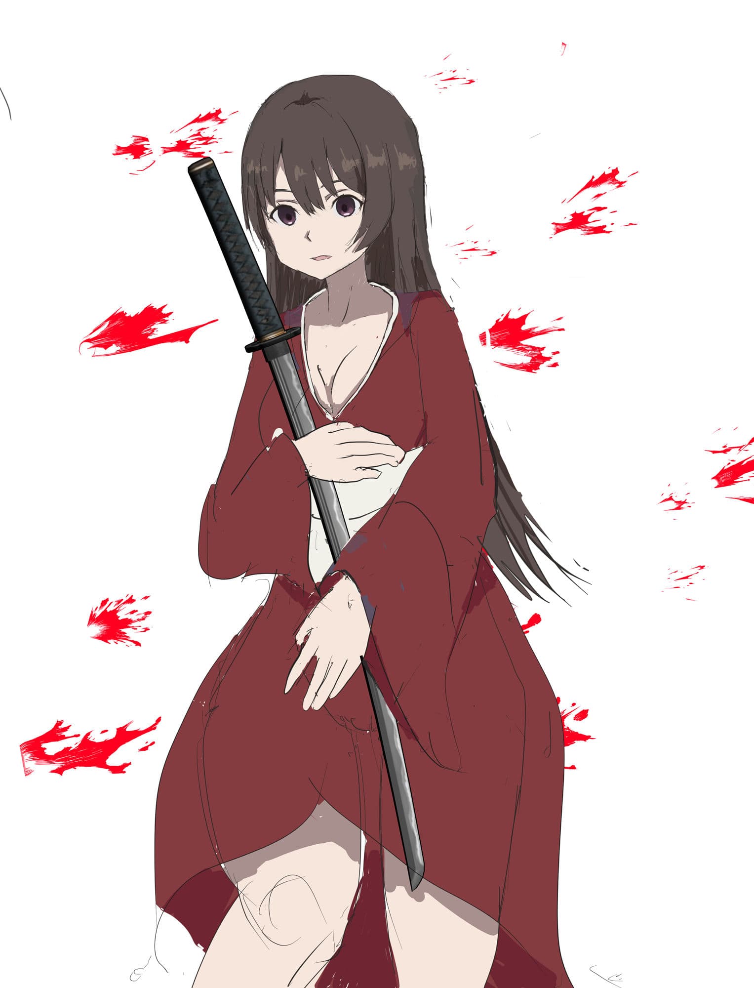 淫らな斬首姫 サンプル画像 1