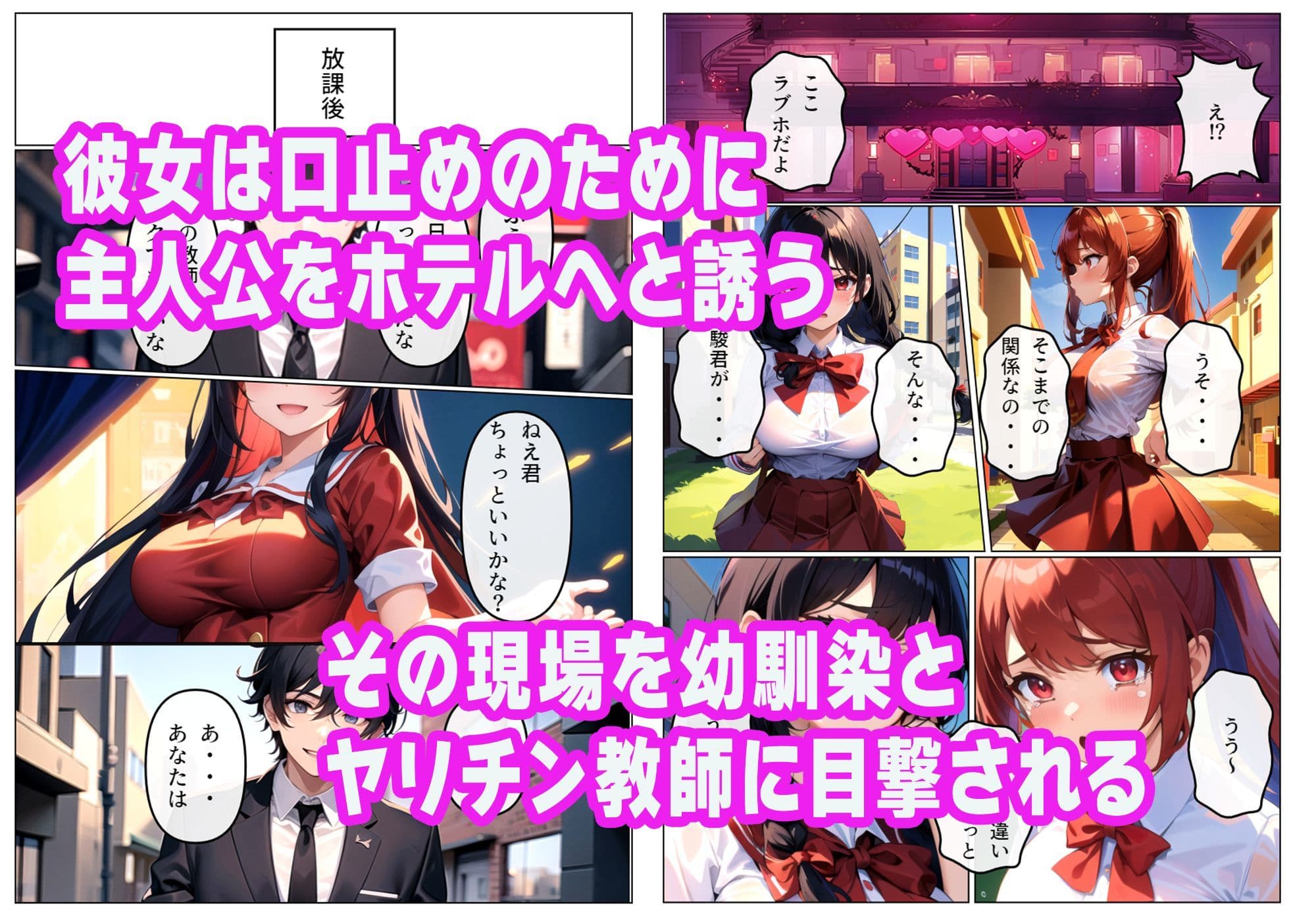 ヤリチン教師に狙われた幼馴染-序章- サンプル画像 4