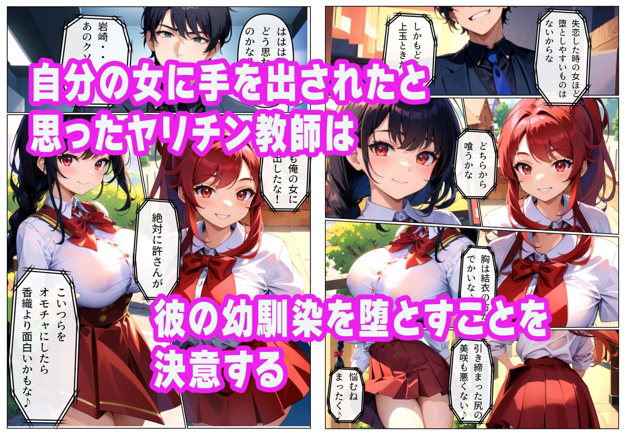 ヤリチン教師に狙われた幼馴染-序章- サンプル画像 5