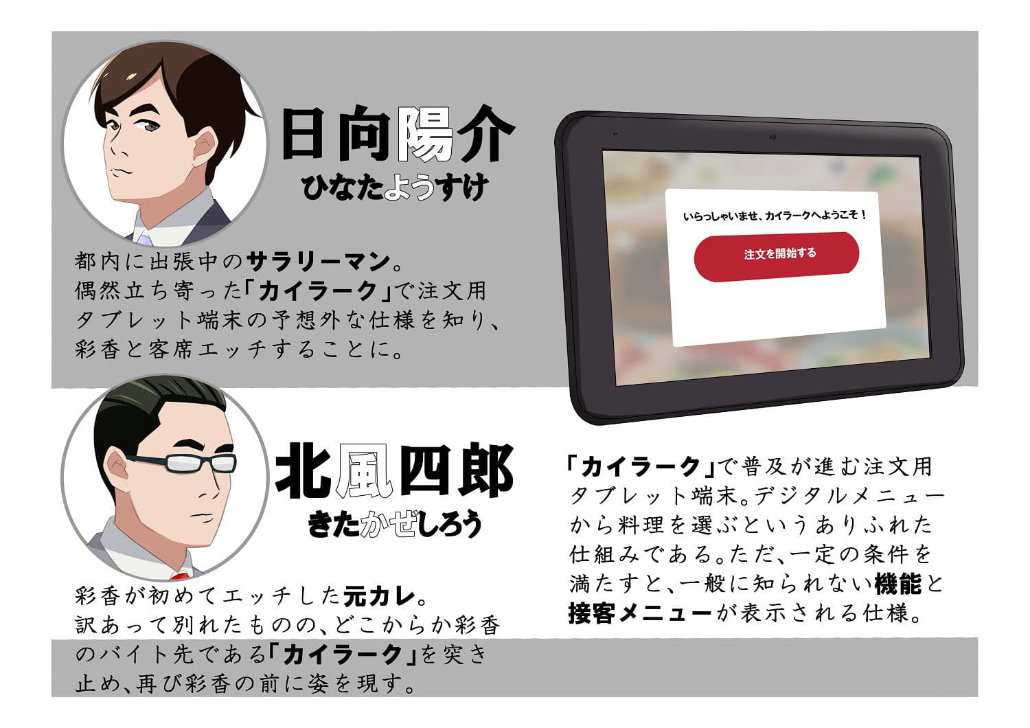 ファミレスのタブレットでバイト娘に客席エッチを注文してみた サンプル画像 2