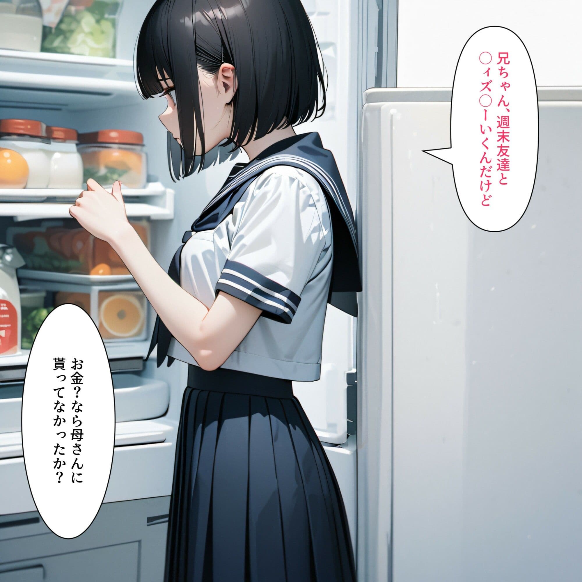 兄の性欲処理でお小遣いを稼ぐ妹2 サンプル画像 2