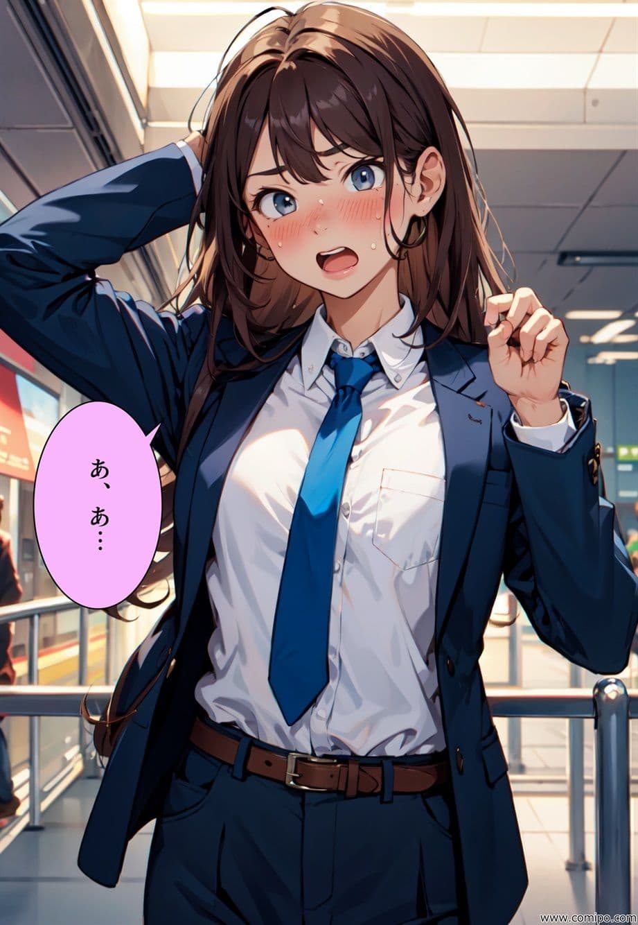 真・正義戦士ジャスティス・ボーイ 完全版 第5巻 「改造怪人・メガネ娘とCA制服」 サンプル画像 6