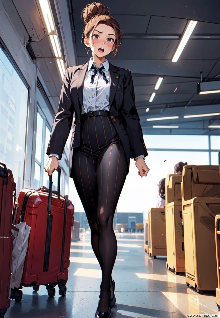 真・正義戦士ジャスティス・ボーイ 完全版 第5巻 「改造怪人・メガネ娘とCA制服」 サンプル画像 9