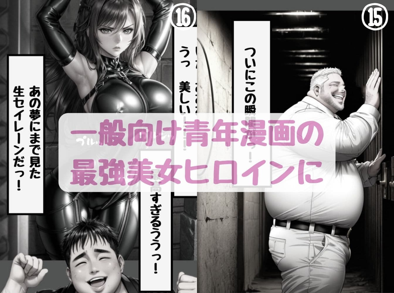 漫画の悪役に転生したオジサンが最強美女ヒロインに〇〇しちゃう話 サンプル画像 7