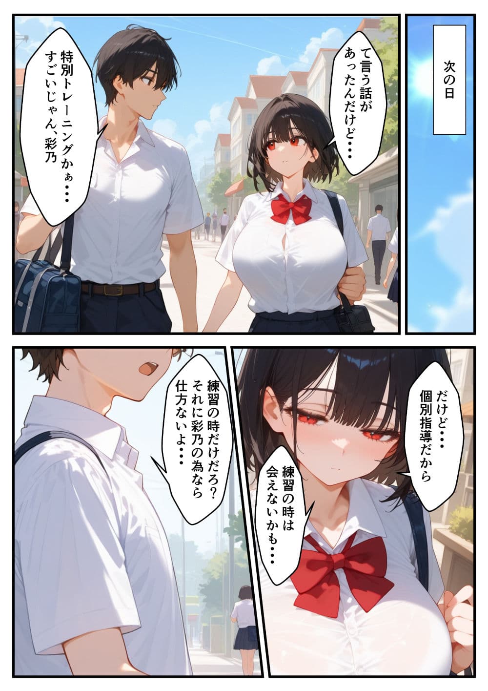 陸上女子の彼女が寝取られる話 サンプル画像 5