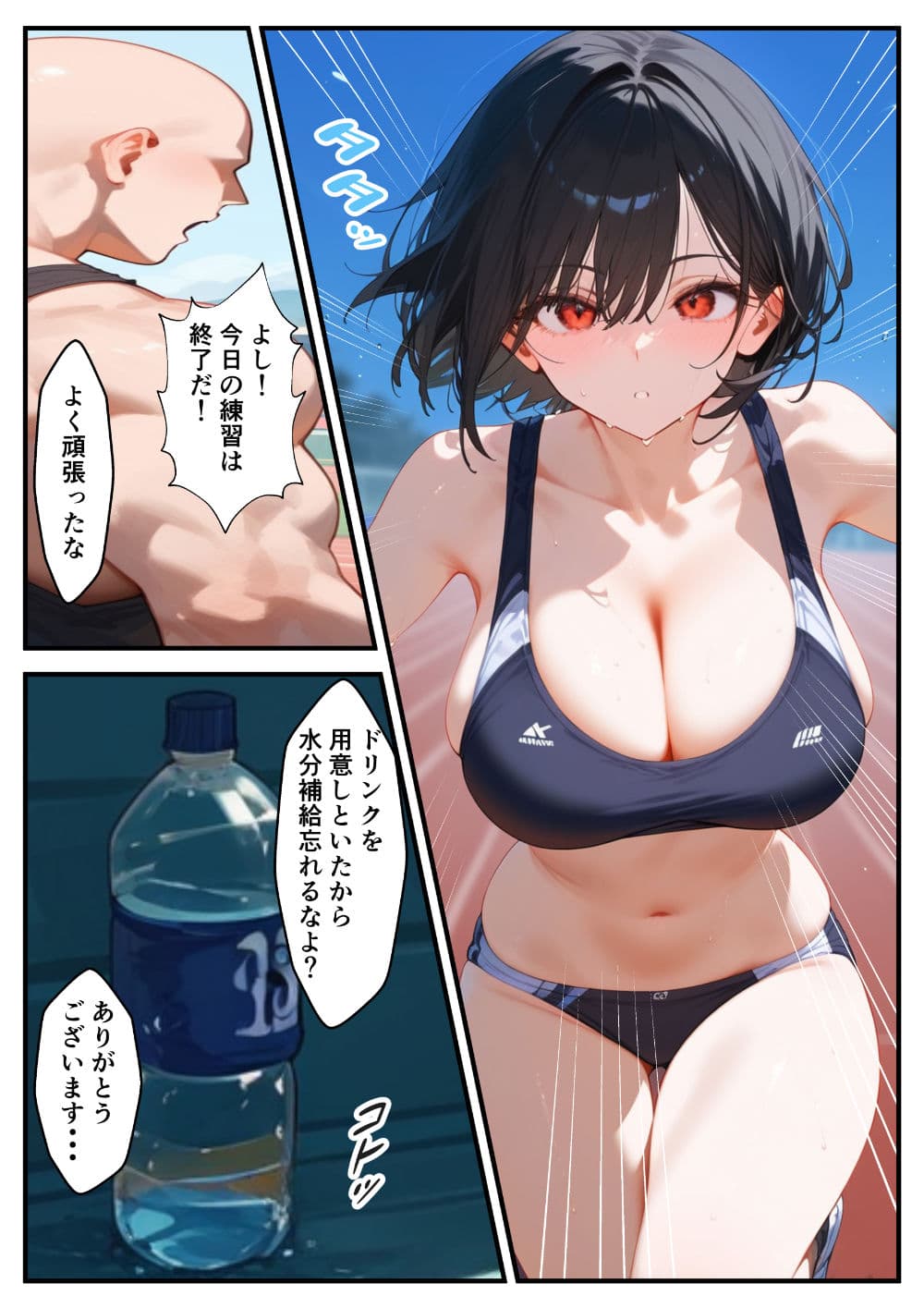 陸上女子の彼女が寝取られる話 サンプル画像 7