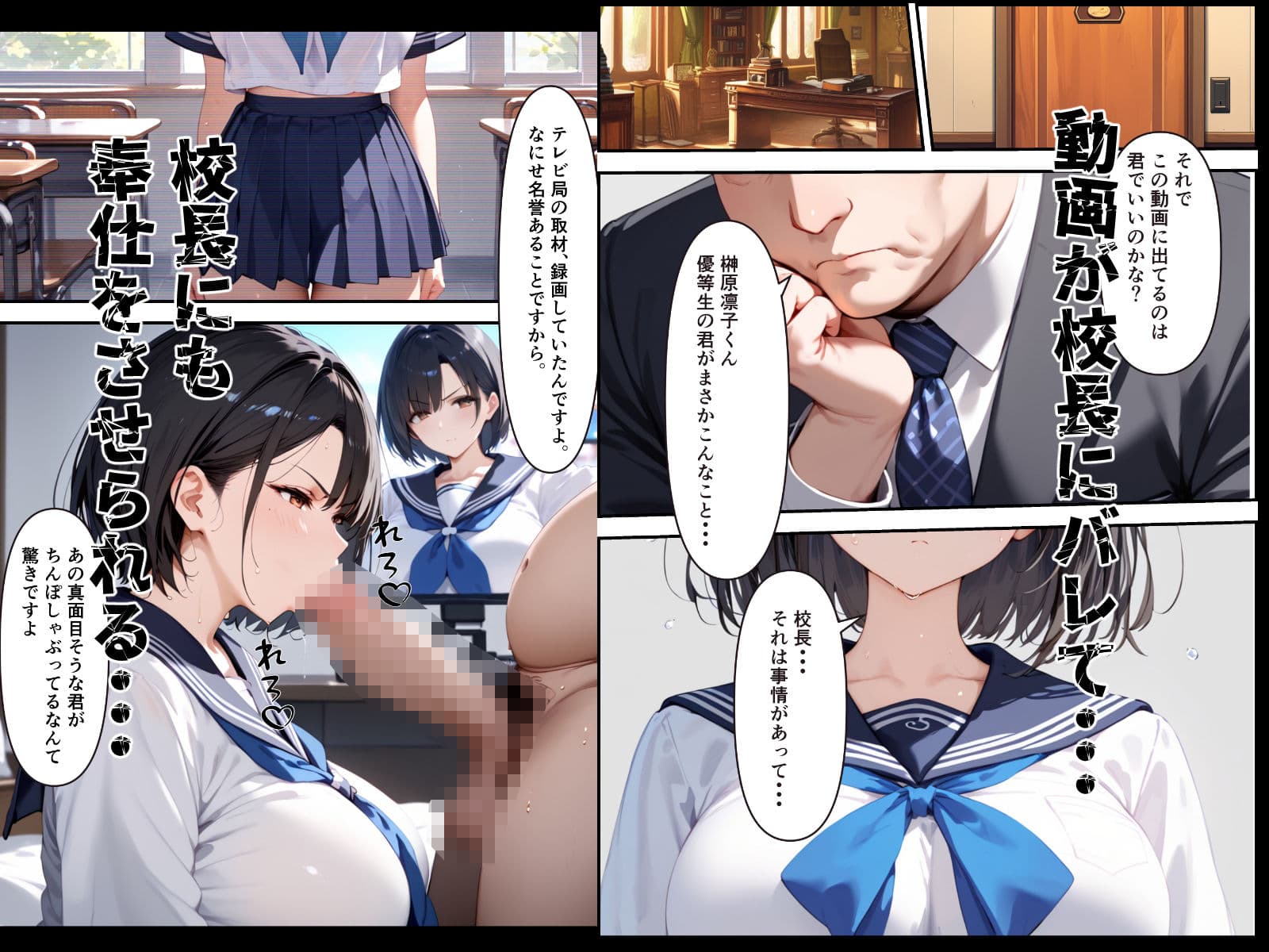 ボクを守るために不良の性奴●になっても絶対に堕ちないカノジョ2 サンプル画像 5