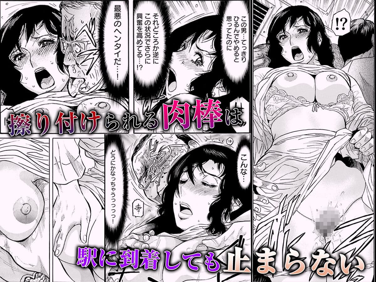 痴●に囲まれ絶頂人妻〜アラサー記者、イカされ続けた取材旅行〜 1 サンプル画像 2