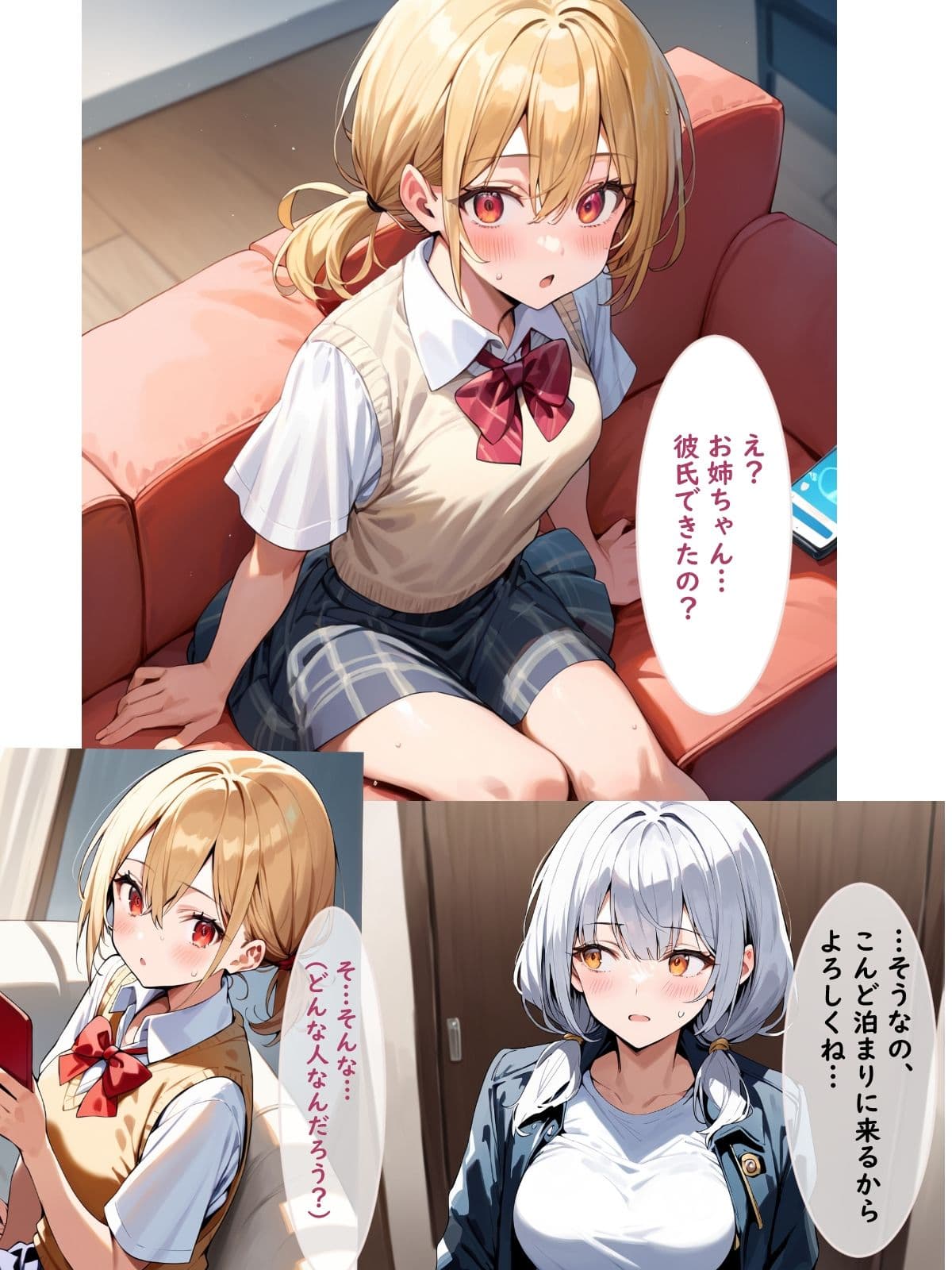 彼女の妹に気に入られて隙をつかれて襲われる話 サンプル画像 6