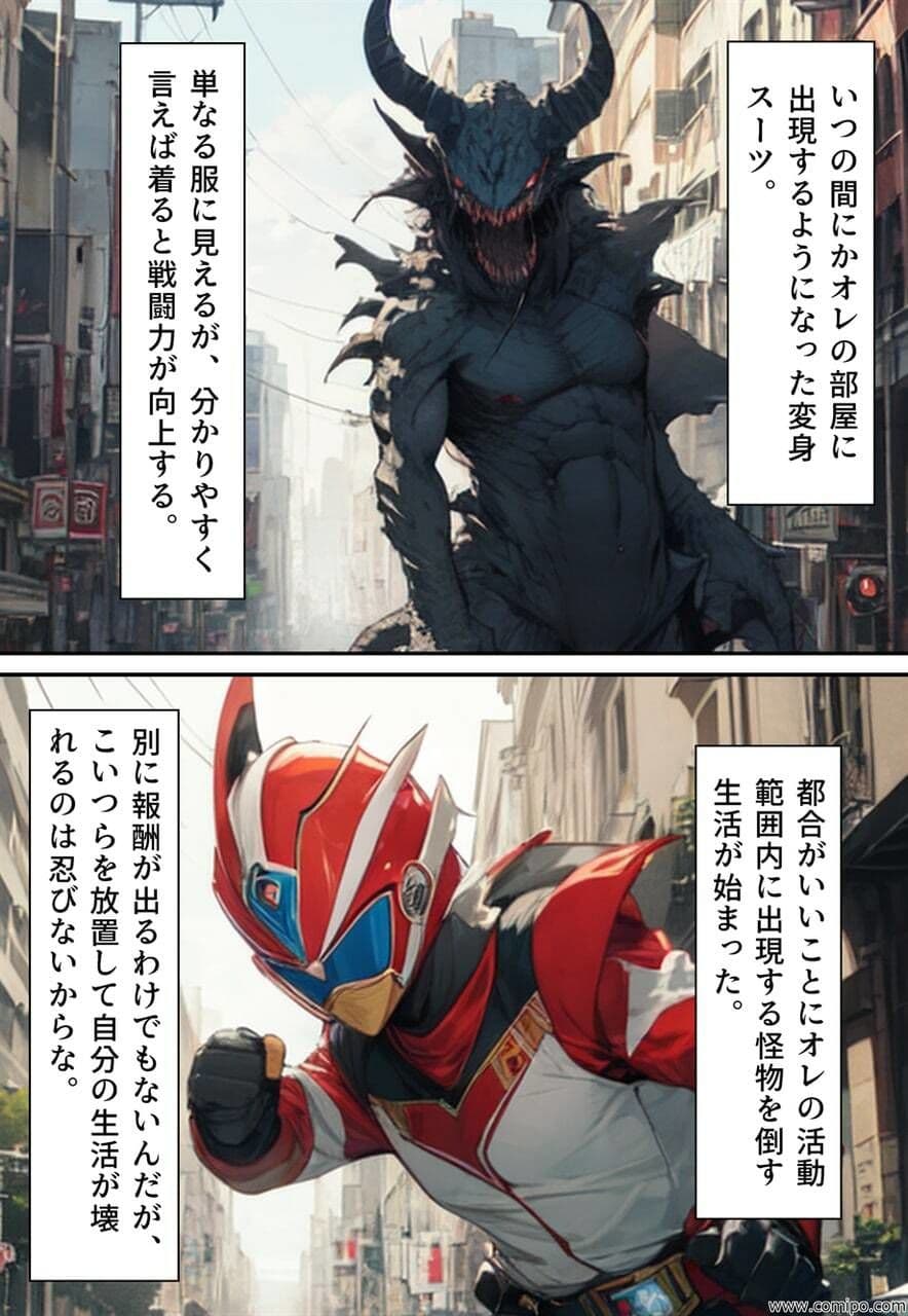 孤独なヒーロー オレは不思議な能力で女にされ、次々に女装させられた サンプル画像 1