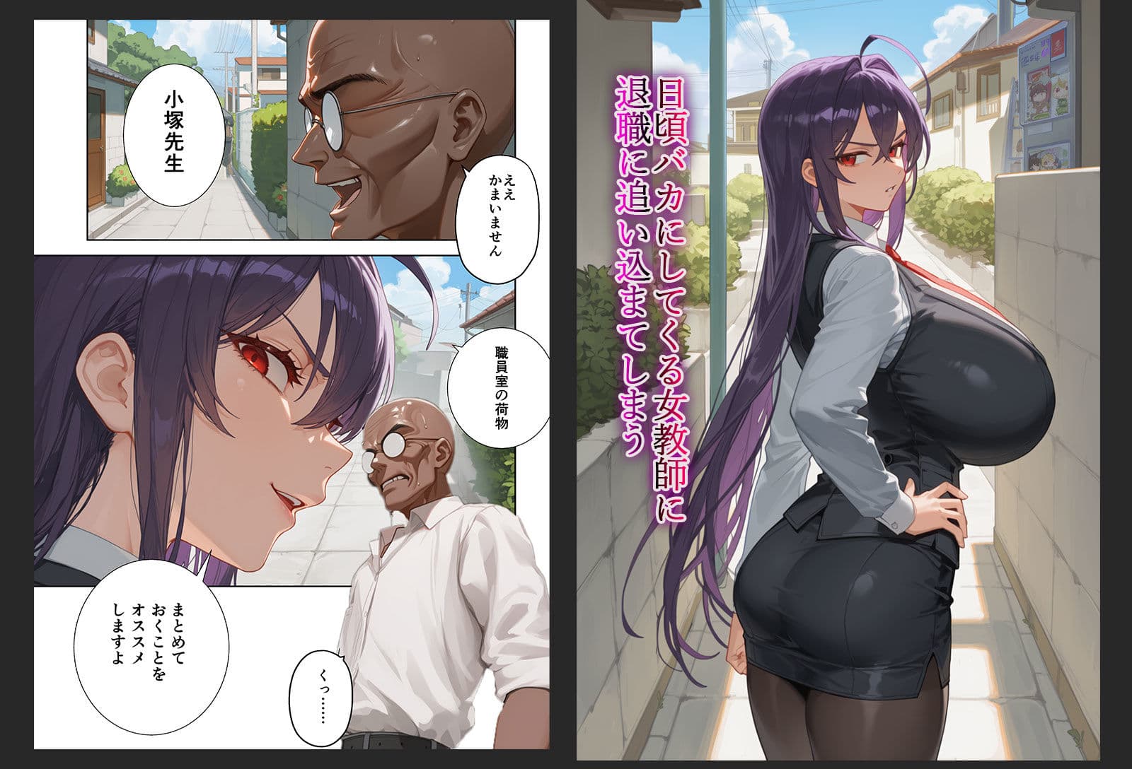 ムカつく女教師を強●妊娠！催◯リベンジ！＃2 サンプル画像 3