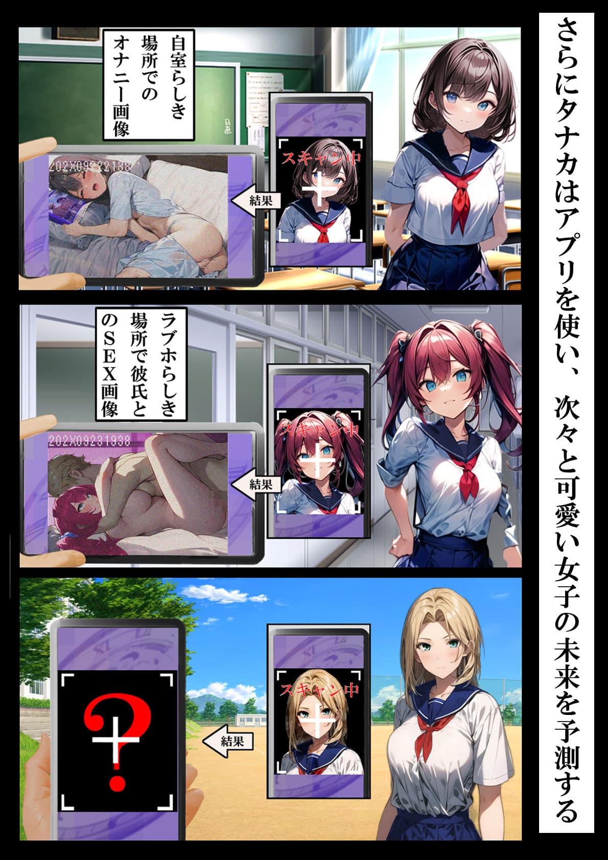 未来予測アプリ Hな未来を実現させろ サンプル画像 5