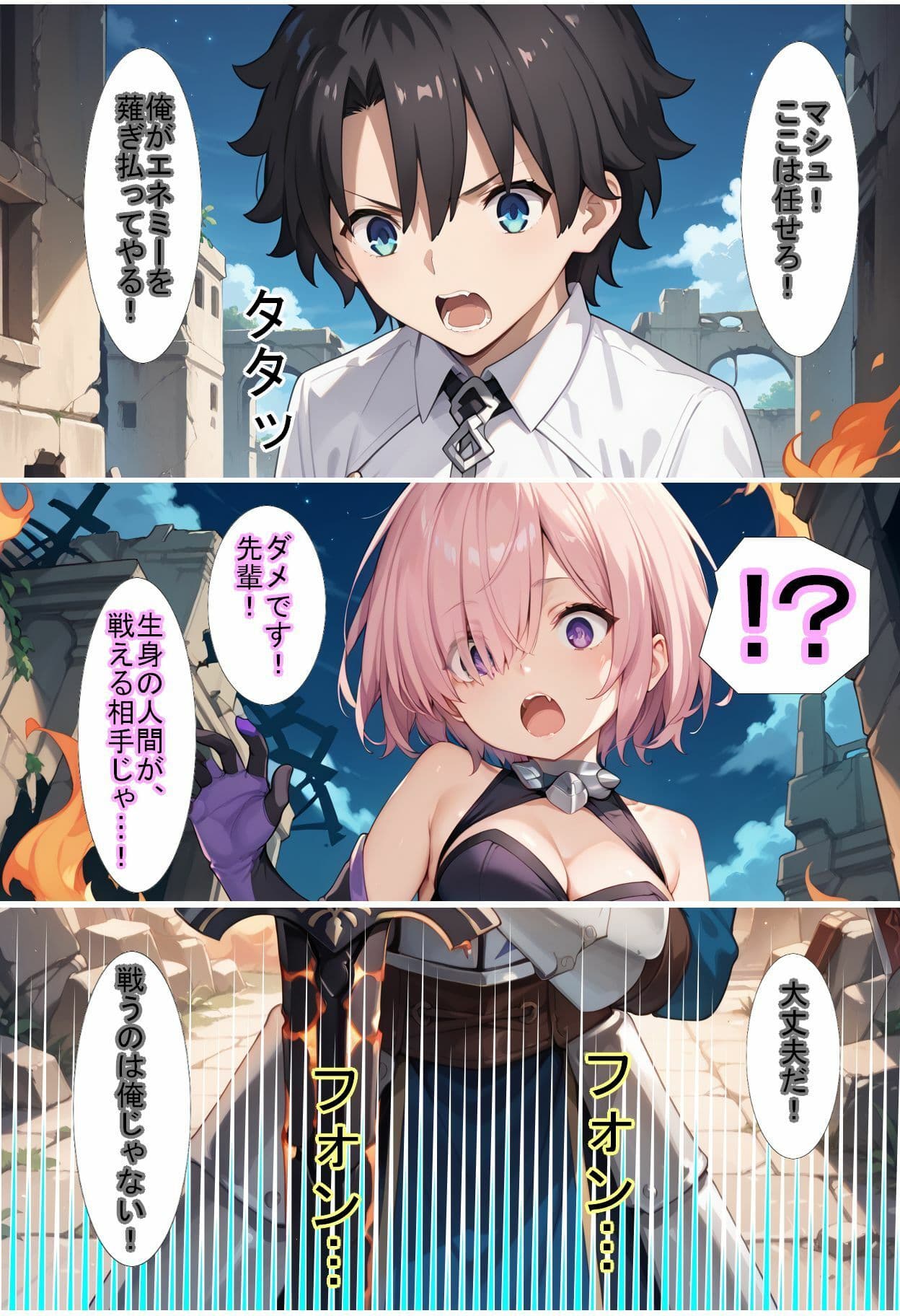 F〇Oの世界に入ってしまったら？〜女サーヴァントにエロい事し放題だった件〜 サンプル画像 5