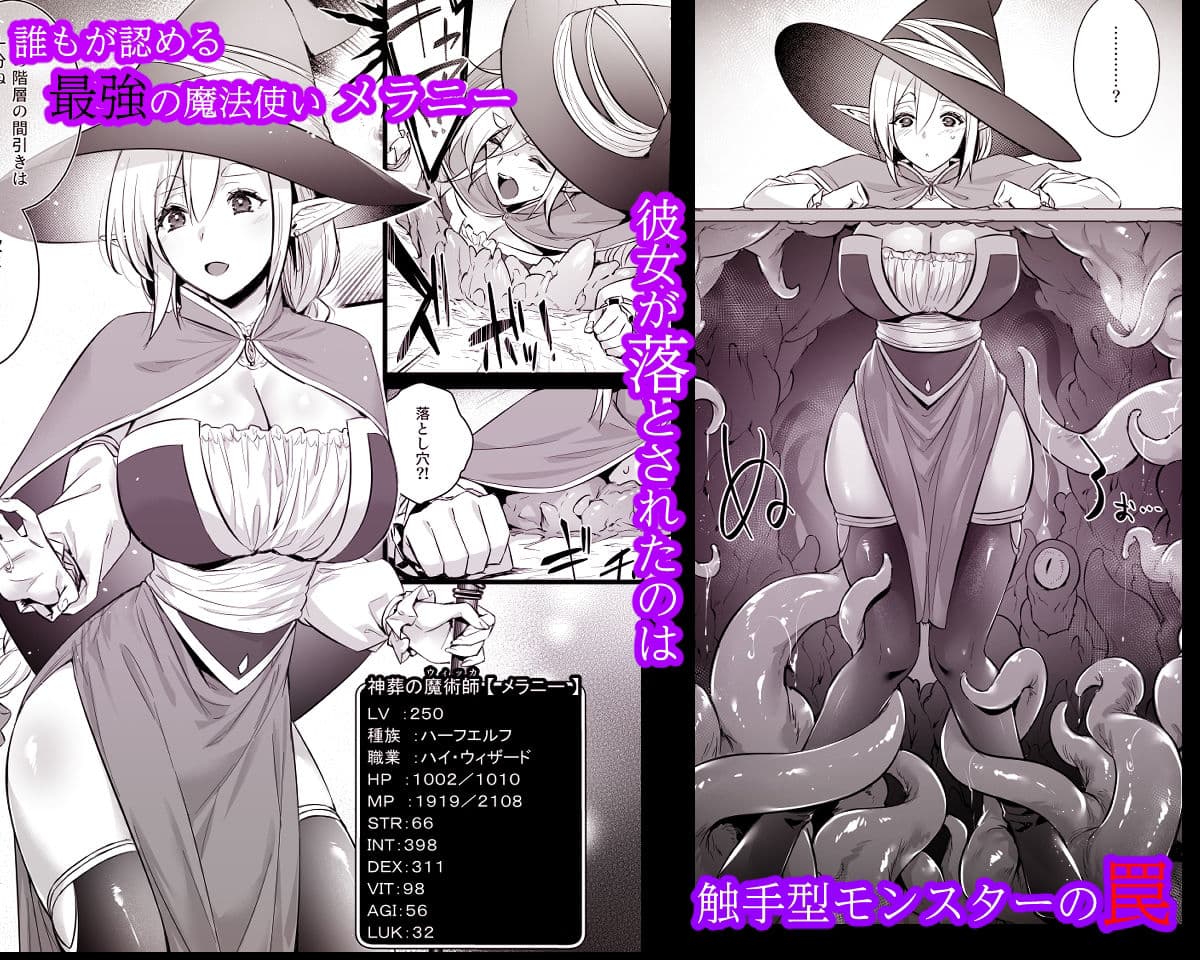 レベル250の魔法使いが感覚遮断落とし穴に堕ちてレベルドレインで人生が終わるまで サンプル画像 1