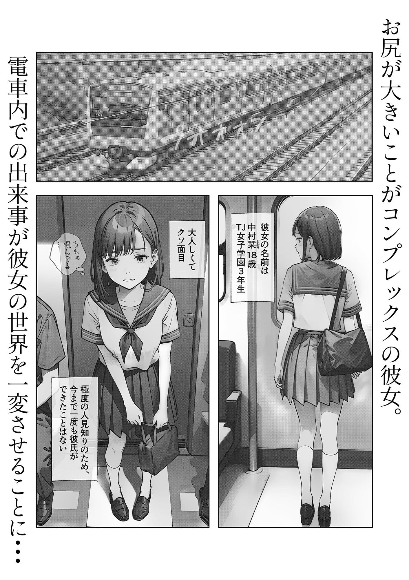 どうせ私のことエロ同人みたいに痴●するんでしょ サンプル画像 3