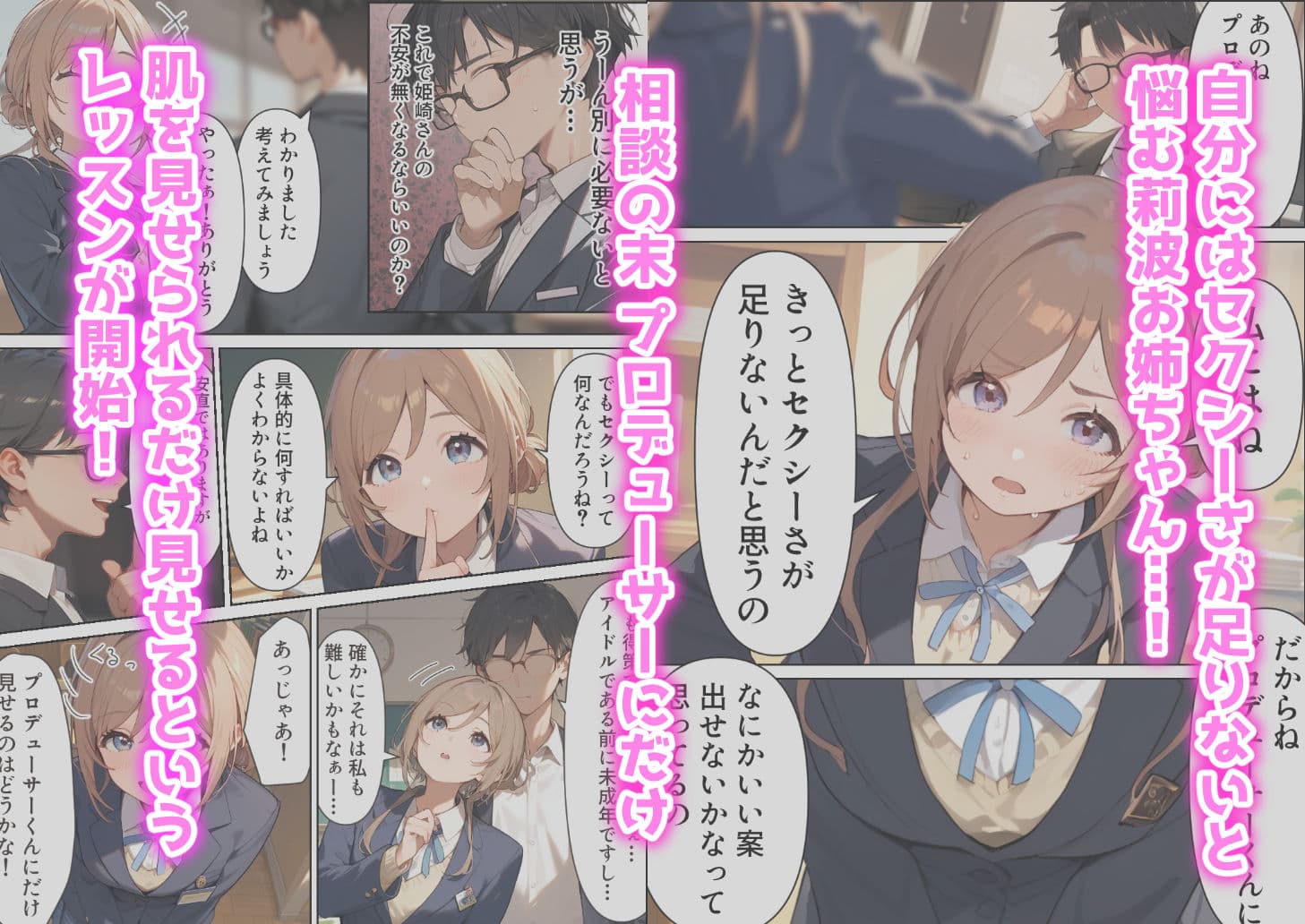 莉波お姉ちゃんのセクシー上昇レッスン サンプル画像 1