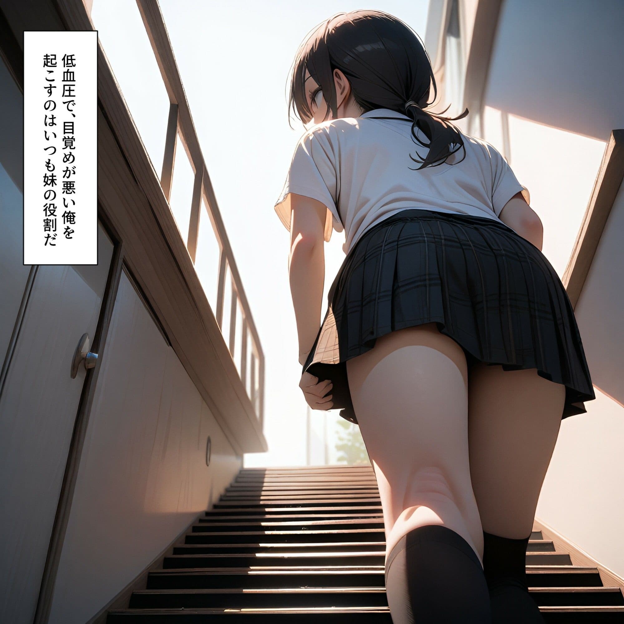 毎朝、ベッドまで起こしにきてくれる妹 サンプル画像 3