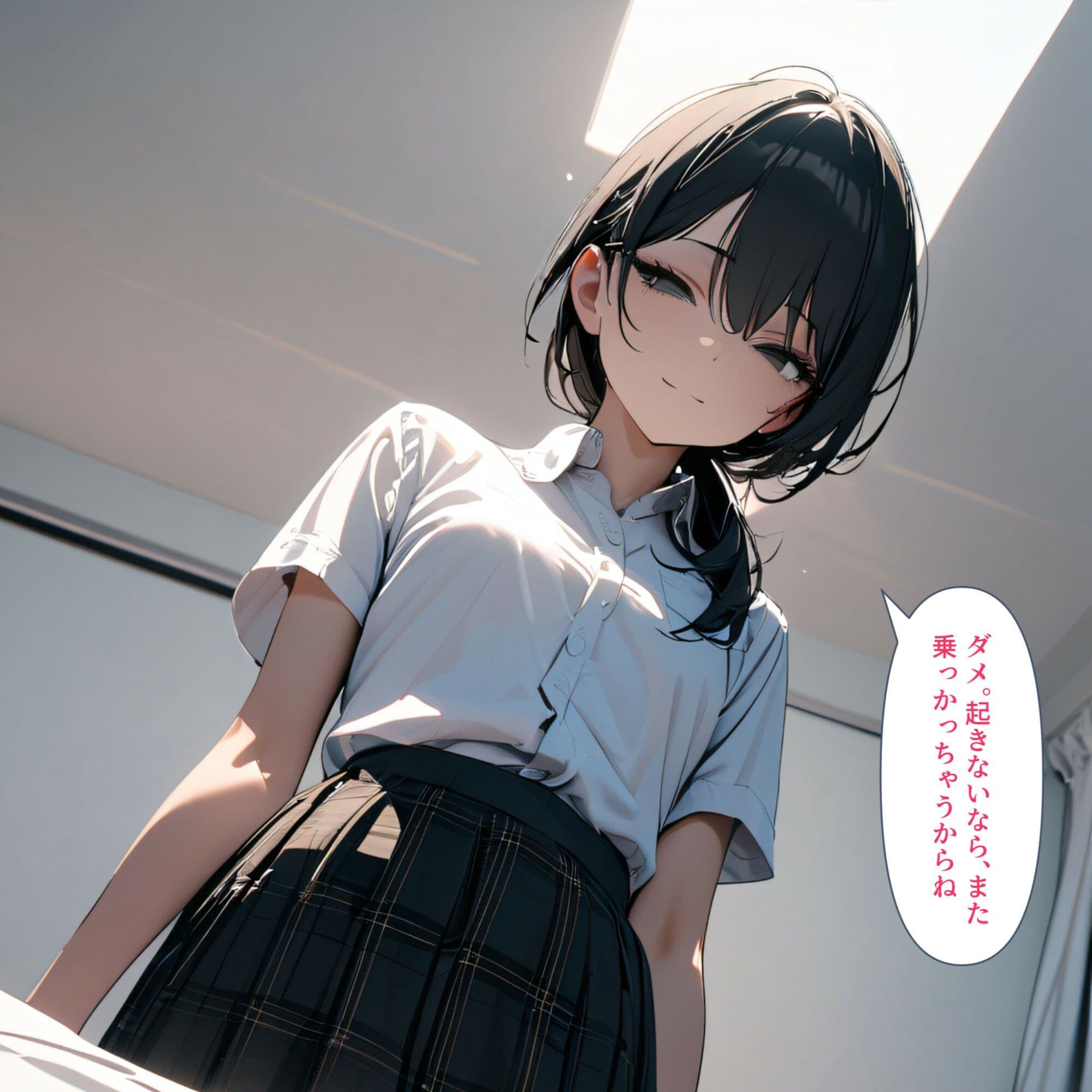 毎朝、ベッドまで起こしにきてくれる妹 サンプル画像 4