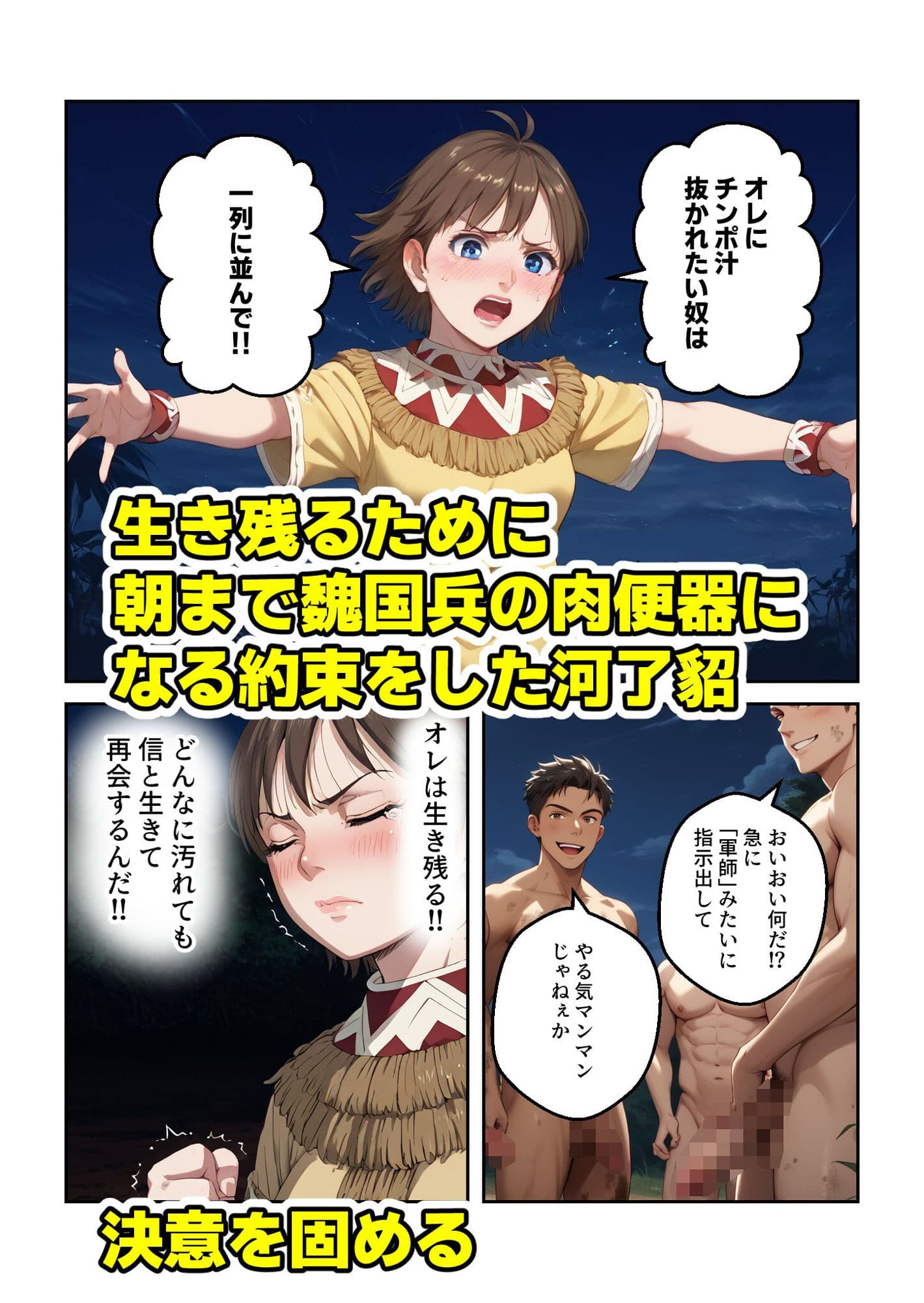 キング◯ム 魏国に囚われし女軍師【マンガ】 サンプル画像 6