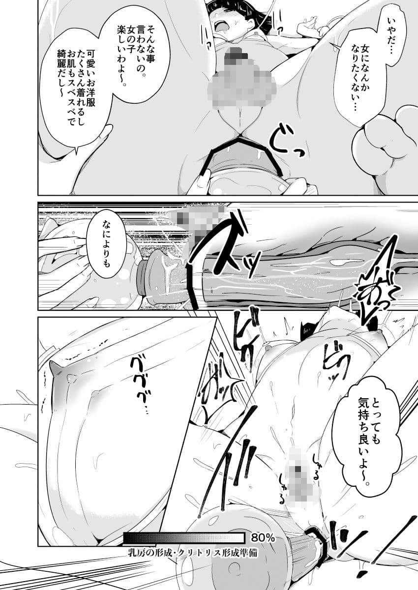 女体化治験バイト サンプル画像 7