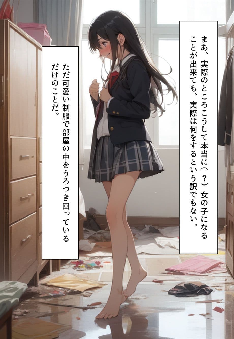 突然女体化能力を得たボクの愉快な生活 サンプル画像 8