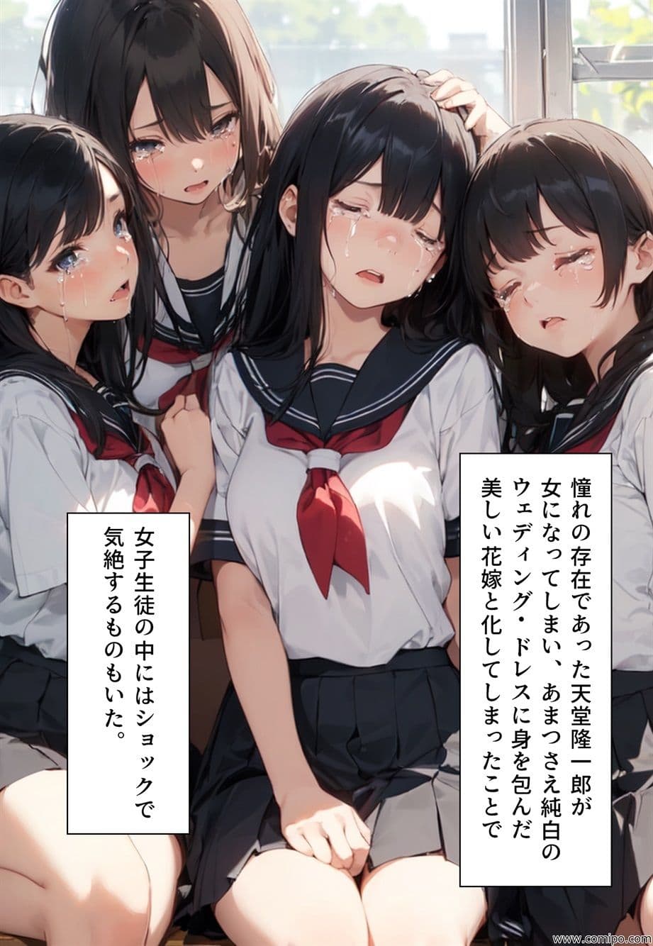 ウェディング・ドレスパニック！新郎新婦にされた男たち サンプル画像 8