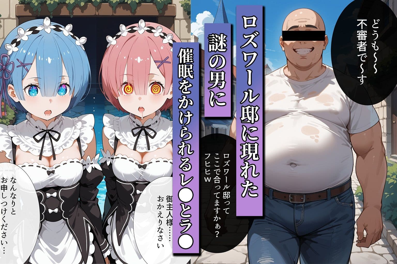 Re:ゼロから始める催●NTR サンプル画像 2