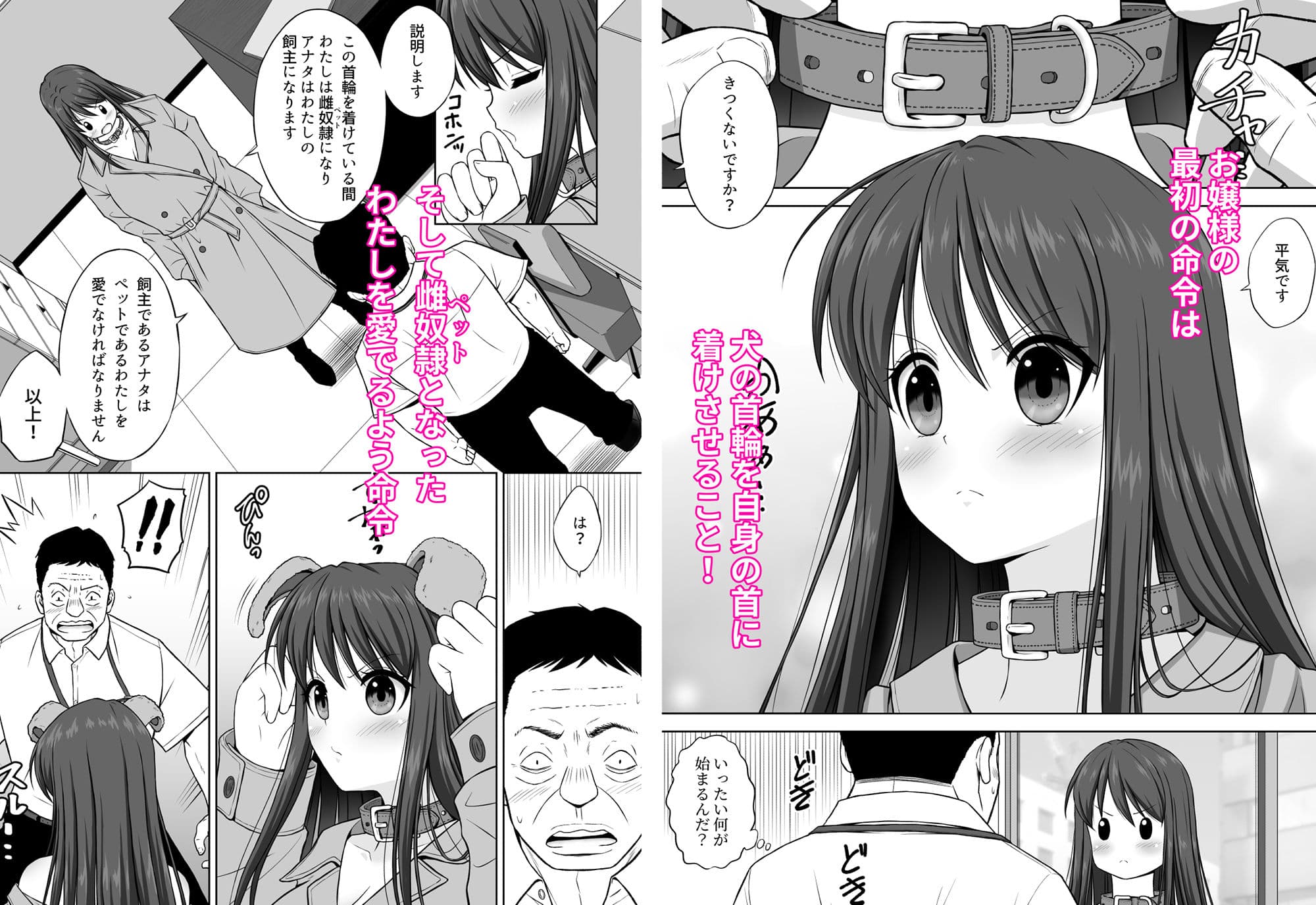 追出し部屋に配属されたら社長令嬢の命令で飼主にされた部下 サンプル画像 4